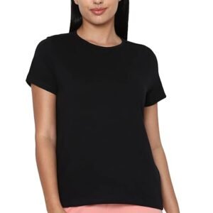 Allen Solly Women's 100% Cotton Regular Fit T-Shirt